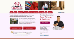 Desktop Screenshot of pacleanersworcester.com